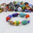 Fun-Weevz-100-Assorted-Glass-Beads-for-Jewelry-Making-Adults-Bulk-Glass-Beads-for-Crafts-Lampwork-Murano-Bead-Mix-for-Bracelets-and-Necklaces-Crafting-Beads-Supplies-Kit-Large-Small-Beads